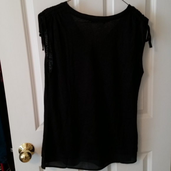 Oversized tied sleeved top - Picture 3 of 3